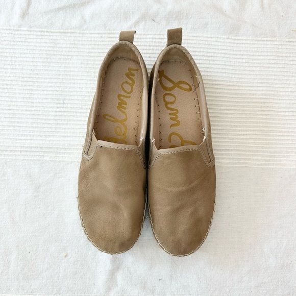 Sam Edelman Carrin Suede Espadrille Platform Slip-On Shoes - Picture 7 of 12